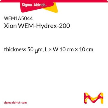 Xion WEM-Hydrex-200 thickness 50&#160;&#956;m, L × W 10&#160;cm × 10&#160;cm