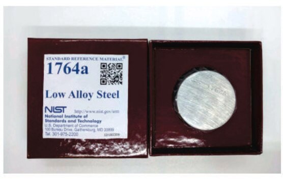 Low alloy steel NIST&#174; SRM&#174; 1764a