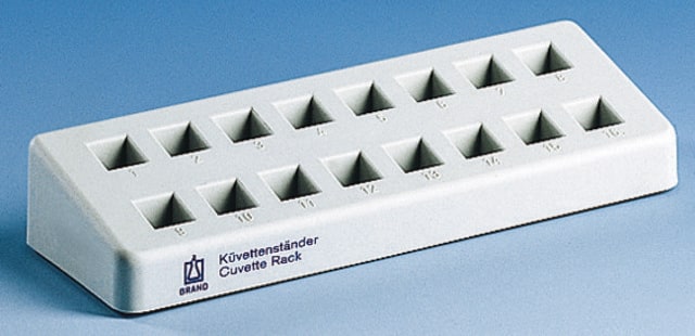 BRAND&#174; cuvette rack Holds 16 cuvettes