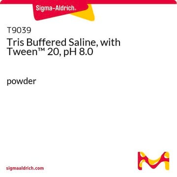 Tris Buffered Saline, with Tween&#8482; 20, pH 8.0 powder