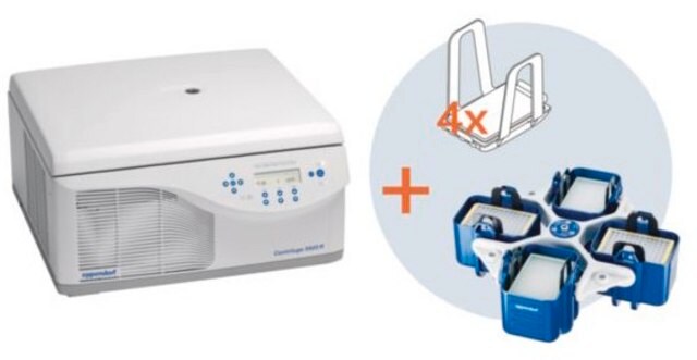 Eppendorf&#174; Centrifuge 5920 R refrigerated, AC/DC input 120 V, 50 - 60 Hz, US 3-pin plug