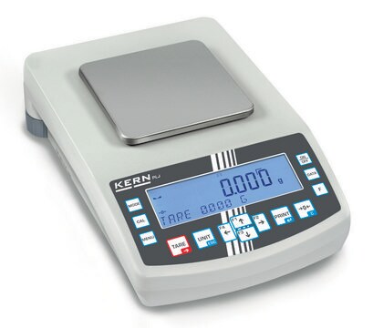 Kern PLJ series precision balances Kern PLJ 6200-2AM, weighing capacity 6200&#160;g, accuracy: 0.001&#160;g, precision: ±0.03&#160;g