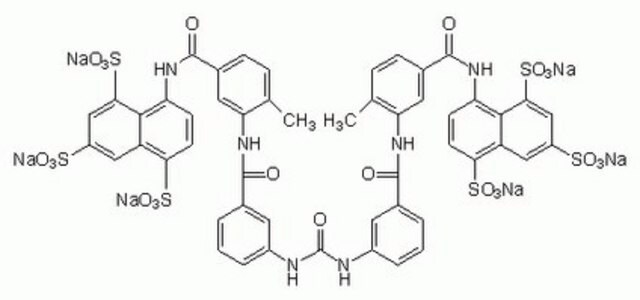 Suramin, Sodium Salt A reversible and competitive inhibitor of protein tyrosine phosphatases.