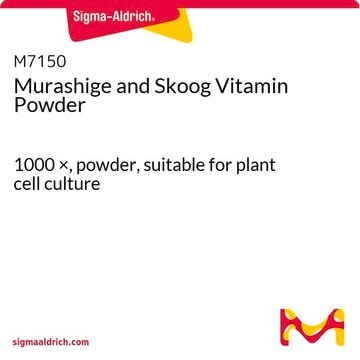 Murashige and Skoog Vitamin Powder 1000&#160;×, powder, suitable for plant cell culture