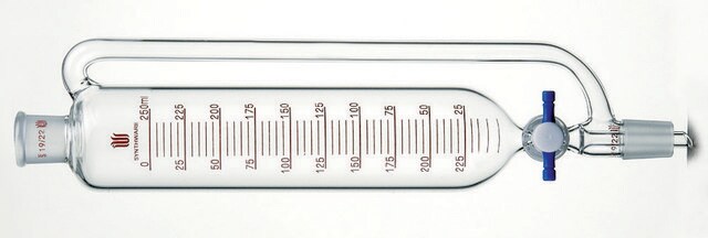 Synthware&#8482; pressure equalizing addition funnel 1000 mL, joint: ST/NS 24/40, stopcock: PTFE