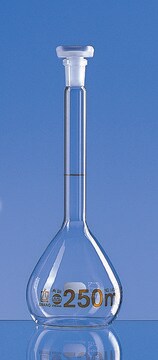 BRAND&#174; BLAUBRAND&#174; ETERNA volumetric flask volume 1,000&#160;mL, accuracy: 0.4&#160;mL