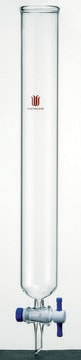 Synthware&#8482; chromatography column with PTFE stopcock I.D. 73.0&#160;mm, L 305&#160;mm