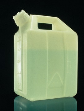 Nalgene&#174; fluorinated jerrican carboy capacity 20&#160;L (5&#160;gal)