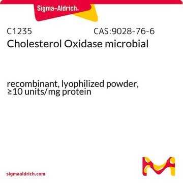 Cholesterol Oxidase microbial recombinant, lyophilized powder, &#8805;10&#160;units/mg protein