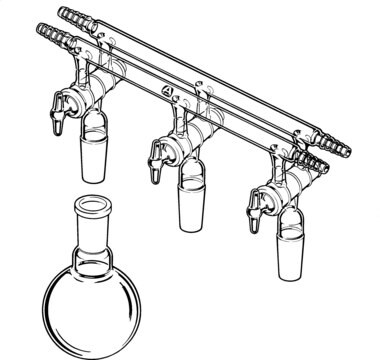 Aldrich&#174; vacuum manifold with joints positions, 4, joint: ST/NS 24/40