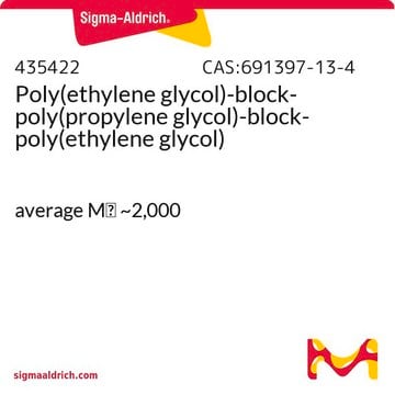 Poly(ethylene glycol)-block-poly(propylene glycol)-block-poly(ethylene glycol) average Mn ~2,000