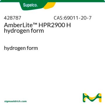 AmberLite&#8482; HPR2900 H hydrogen form hydrogen form