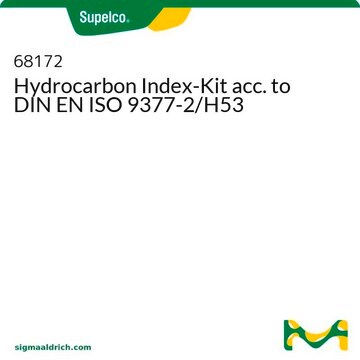 Hydrocarbon Index-Kit acc. to DIN EN ISO 9377-2/H53