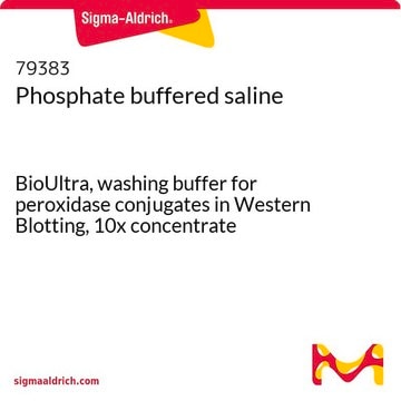 Phosphate buffered saline BioUltra, washing buffer for peroxidase conjugates in Western Blotting, 10x concentrate