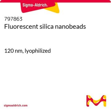 Fluorescent silica nanobeads 120&#160;nm, lyophilized