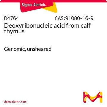 Deoxyribonucleic acid from calf thymus Genomic, unsheared