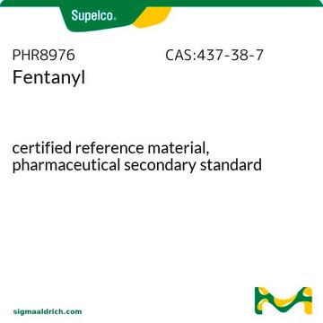 Fentanyl certified reference material, pharmaceutical secondary standard