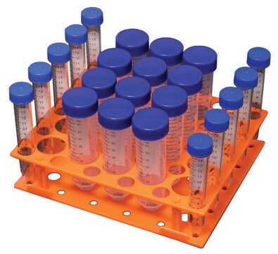 MAGic Clamp&#8482; tube rack to hold, 20 x 50 mL or 30 x 15 mL tubes