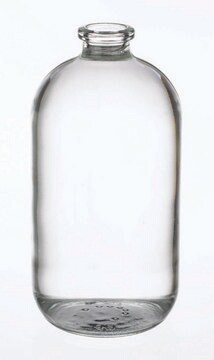 WHEATON&#174; Type I crimp top serum bottle without cap, round clear borosilicate glass bottle, capacity (125&#160;mL)