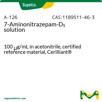 7-Aminonitrazepam-D5 solution 100&#160;&#956;g/mL in acetonitrile, certified reference material, Cerilliant&#174;