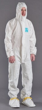 MICROGARD&#8482; 2000 coveralls for protection from infective agent size M (boot ends with anti-slip soles)