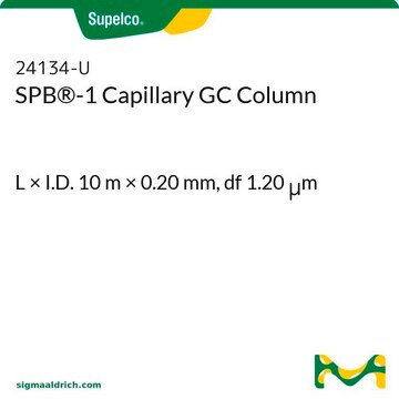 SPB&#174;-1 Capillary GC Column L × I.D. 10&#160;m × 0.20&#160;mm, df 1.20&#160;&#956;m