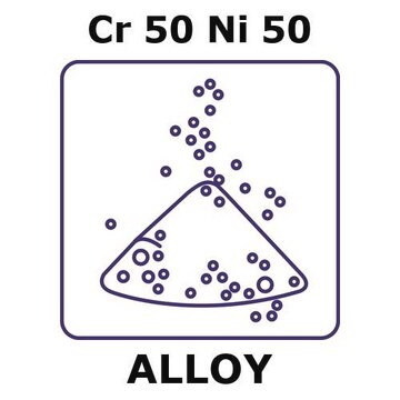 Chromium-nickel alloy, Cr50Ni50 powder, 420micron max. particle size, 20g