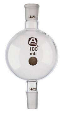 Single-bulb ball-tube capacity 1,000&#160;mL, joint: ST/NS 24/40, plain