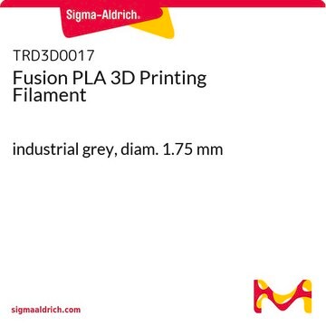 Fusion PLA 3D Printing Filament industrial grey, diam. 1.75&#160;mm