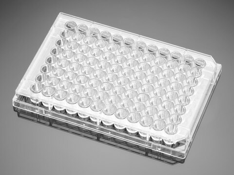 Corning&#174; Falcon&#174; 96 Well Cell Culture Plate flat clear polystyrene, lid, sterile