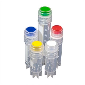 MTC&#8482; Bio Cap Inserts for Cryogenic Vials red