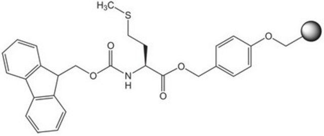 Fmoc-Met-Wang resin LL (100-200 mesh) Novabiochem&#174;