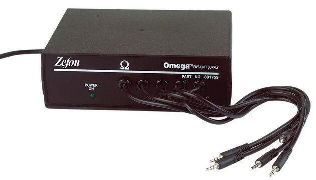 Omega Battery Charger AC/DC input 120&#160;V / 240&#160;V AC, units charged: 5