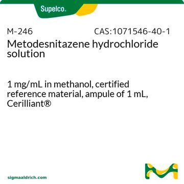 Metodesnitazene hydrochloride solution 1&#160;mg/mL in methanol, certified reference material, ampule of 1&#160;mL, Cerilliant&#174;