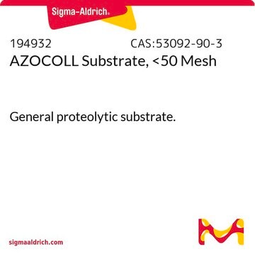 AZOCOLL Substrate, <50 Mesh General proteolytic substrate.