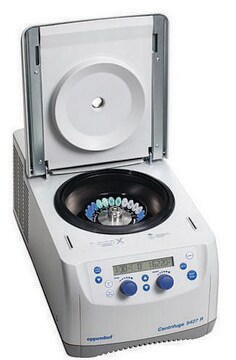 Eppendorf&#174; Centrifuge 5427R refrigerated, with rotor FA-45-48-11, rotary knobs, AC/DC input 120 V, 60 Hz, US 3-pin plug (US)