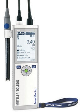 Mettler Toledo Seven2Go&#8482; Pro portable pH/Ion meter S8 Meter Only