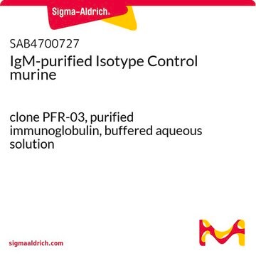 IgM-purified Isotype Control murine clone PFR-03, purified immunoglobulin, buffered aqueous solution