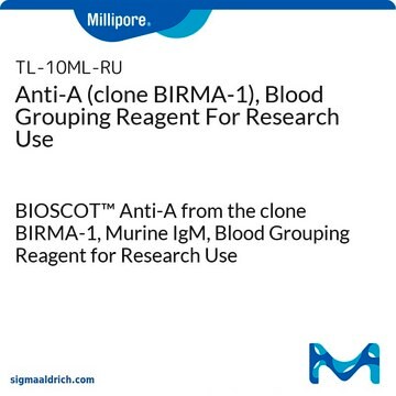 Anti-A (clone BIRMA-1), Blood Grouping Reagent For Research Use BIOSCOT&#8482; Anti-A from the clone BIRMA-1, Murine IgM, Blood Grouping Reagent for Research Use