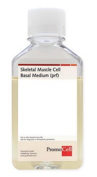 Skeletal Muscle Cell Growth Medium Basal Medium, phenol red-free, 500 ml