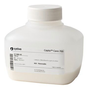 Capto&#8482; Core 700 Cytiva 17-5481-02, pack of 100&#160;mL