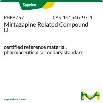 Mirtazapine Related Compound D certified reference material, pharmaceutical secondary standard