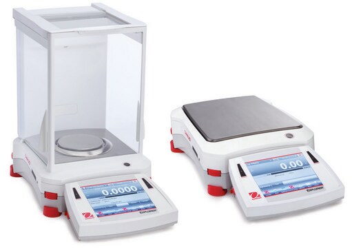 Ohaus&#174; Explorer&#174; analytical balance Model EX224, weighing capacity 220&#160;g, precision: 0.1&#160;mg, AC/DC input 110 V AC