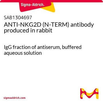 ANTI-NKG2D (N-TERM) antibody produced in rabbit IgG fraction of antiserum, buffered aqueous solution