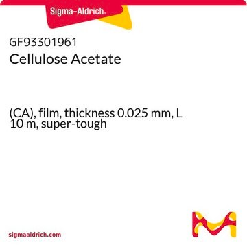 Cellulose Acetate (CA), film, thickness 0.025&#160;mm, L 10&#160;m, super-tough