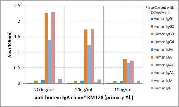 Anti-Human IgA-Biotin antibody, Rabbit monoclonal recombinant, expressed in HEK 293 cells, clone RM128, purified immunoglobulin