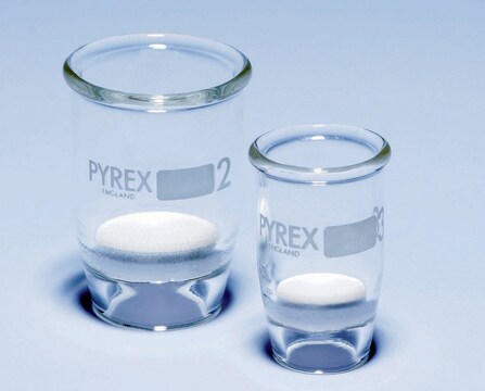 Pyrex&#174; Gooch crucible 10&#160;mL, disc diam. 20&#160;mm, porosity grade 1