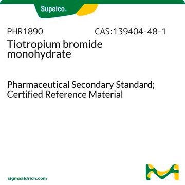 Tiotropium bromide monohydrate Pharmaceutical Secondary Standard; Certified Reference Material