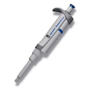 Eppendorf Research&#174; plus Pipette, fixed volume single-channel, volume 200&#160;&#956;L, blue