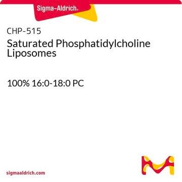 Saturated Phosphatidylcholine Liposomes 100% 16:0-18:0 PC